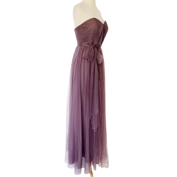 Jenny Yoo Lilac convertible bridesmaid gown size 8 - Picture 4 of 9